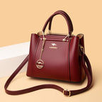 Olivia | Soft Leather-look Women's Shoulder Bag