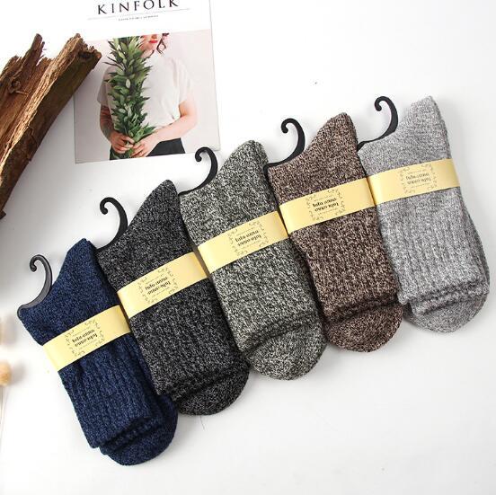 Winter wool socks