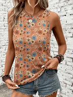 REYA | COMFORTABLE FLORAL SUMMER TOP