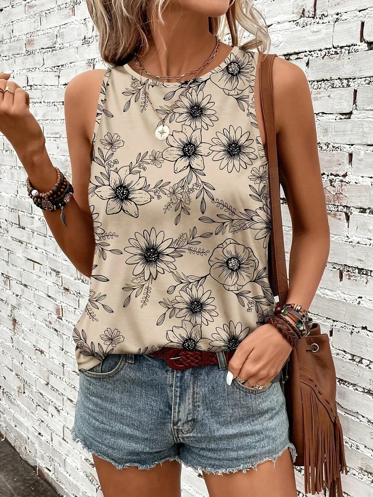 REYA | COMFORTABLE FLORAL SUMMER TOP