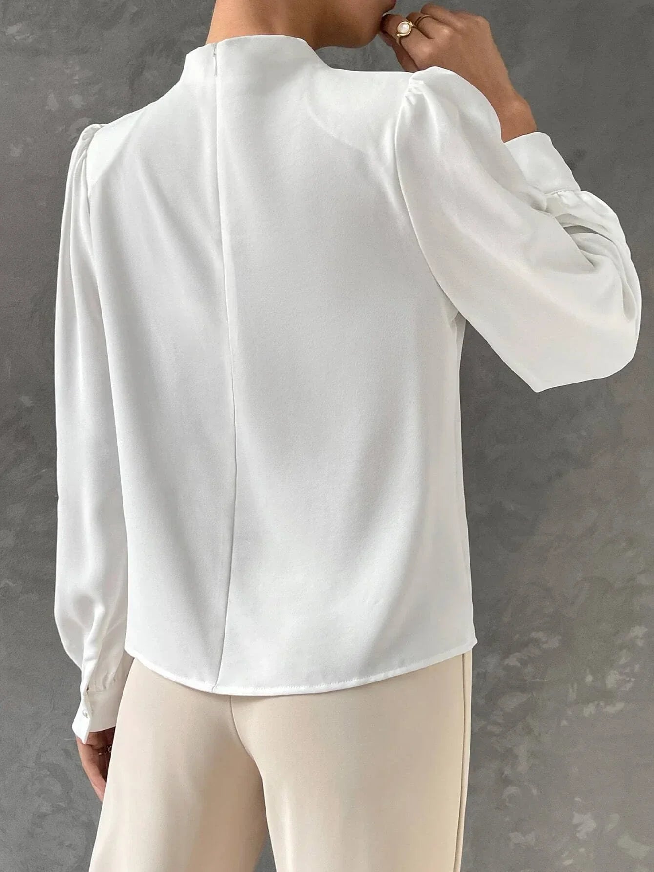 Marisol | Stylish Bishop Sleeve Blouse for Women