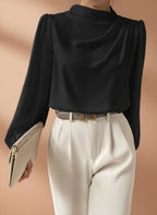 Marisol | Stylish Bishop Sleeve Blouse for Women