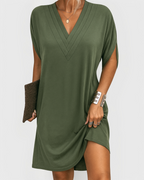 Rachel | V-Neck Casual Dress