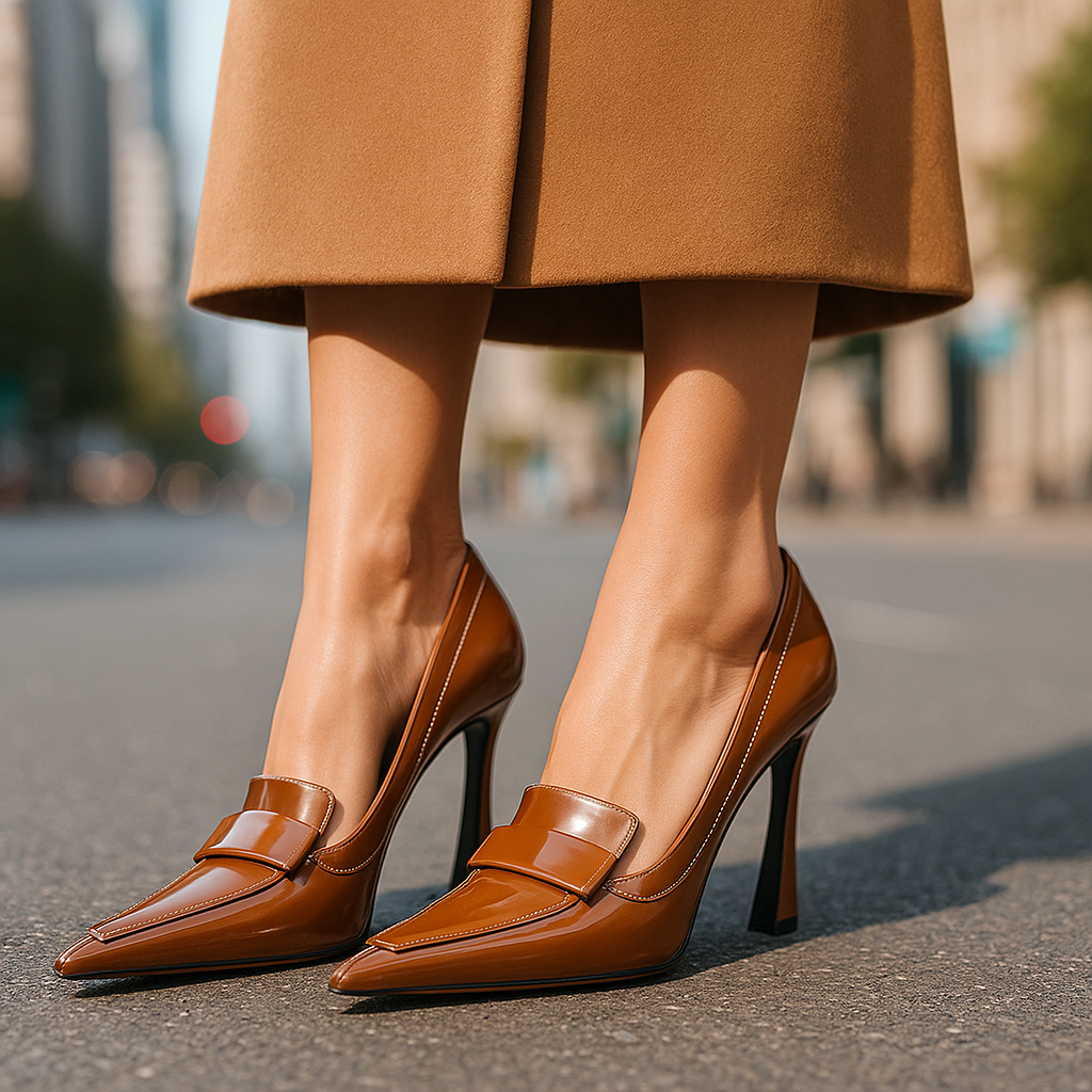 Emily | Patent Elegance Pumps