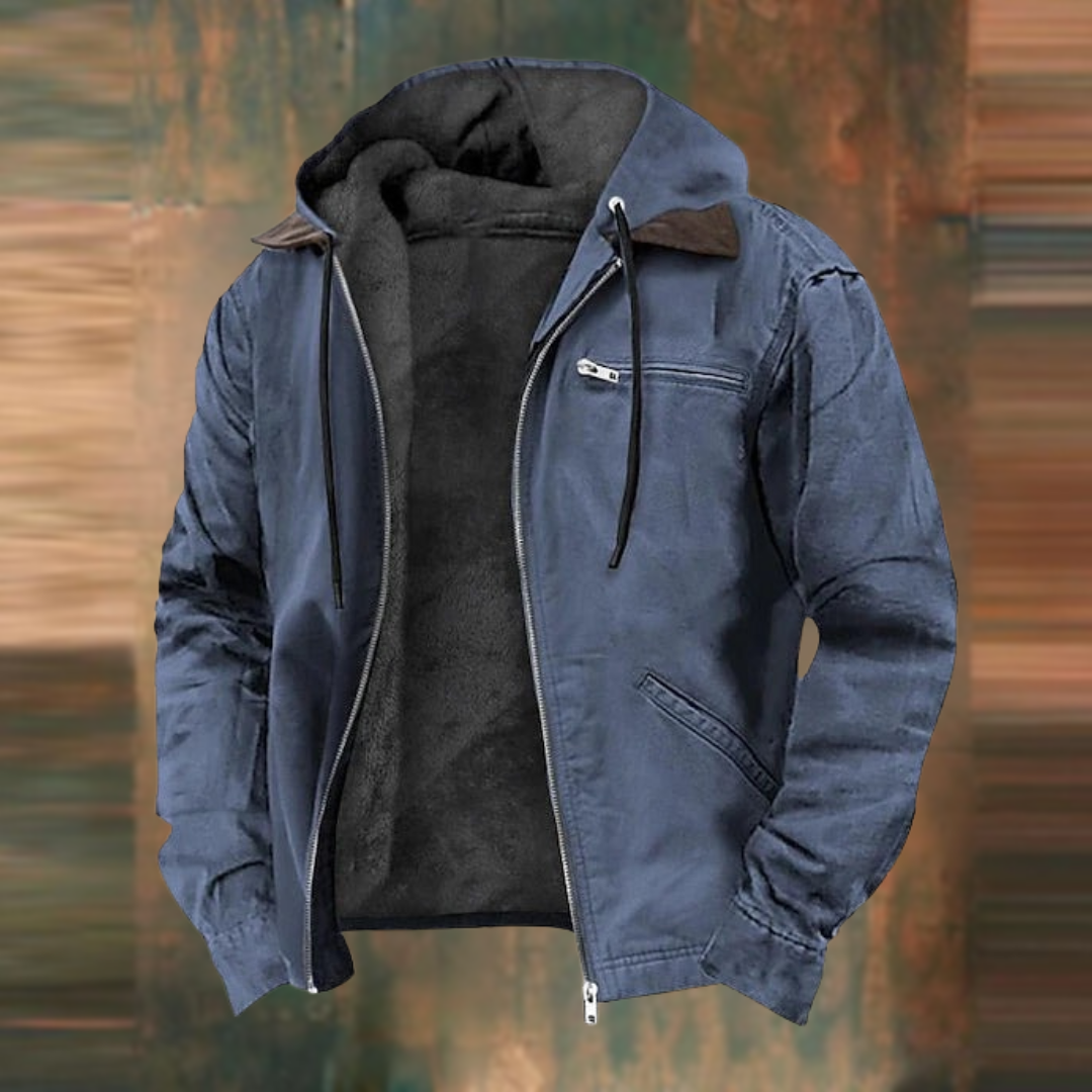 Keaton™ | Zipper Hooded Jacket for Everyday Comfort
