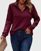 Molly | Elegant Half-Zip Sweater