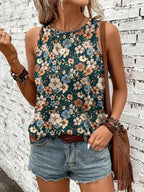 REYA | COMFORTABLE FLORAL SUMMER TOP