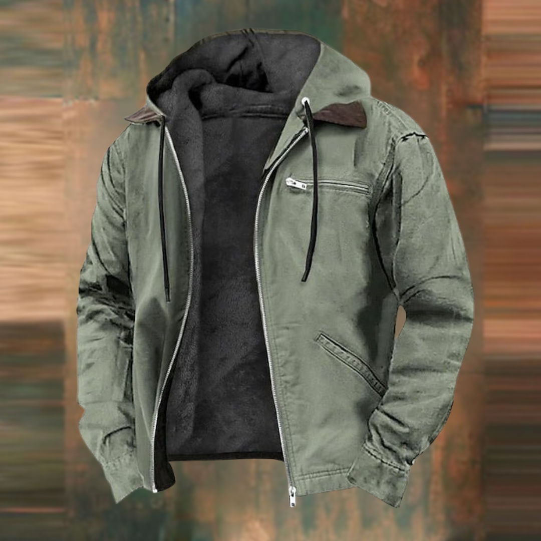 Keaton™ | Zipper Hooded Jacket for Everyday Comfort
