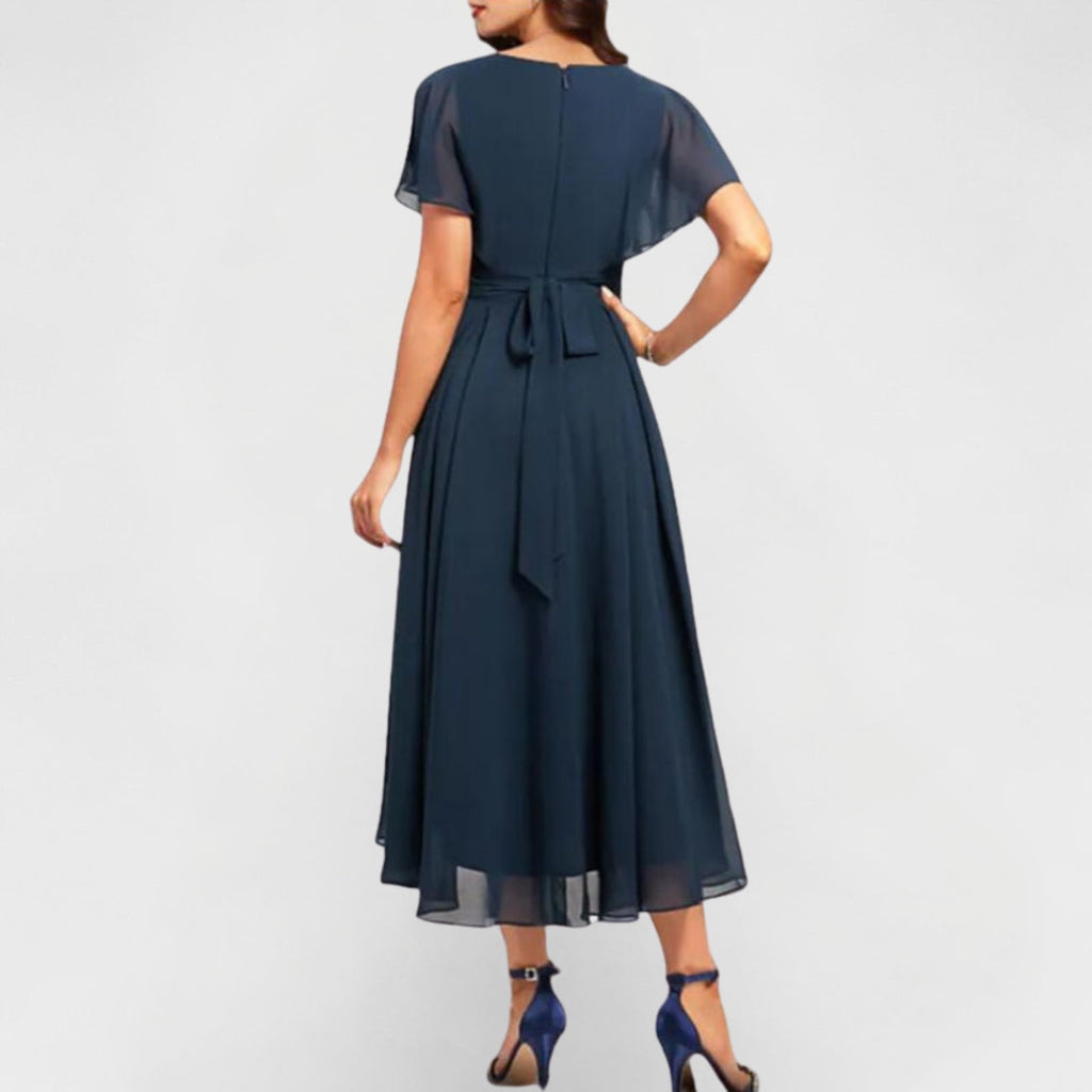 Catalina | Flowing V-Neck Dress