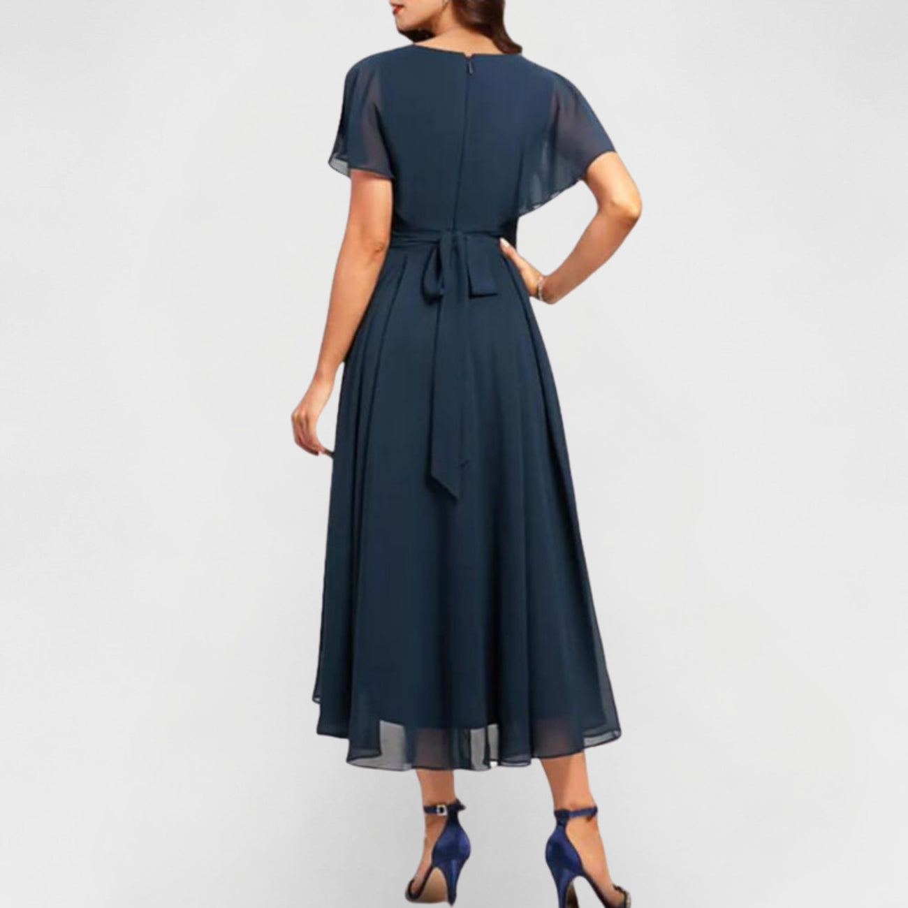 Catalina | Flowing V-Neck Dress