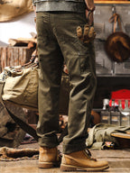 RUGGED WORKWEAR STRAIGHT-LEG UTILITY PANTS