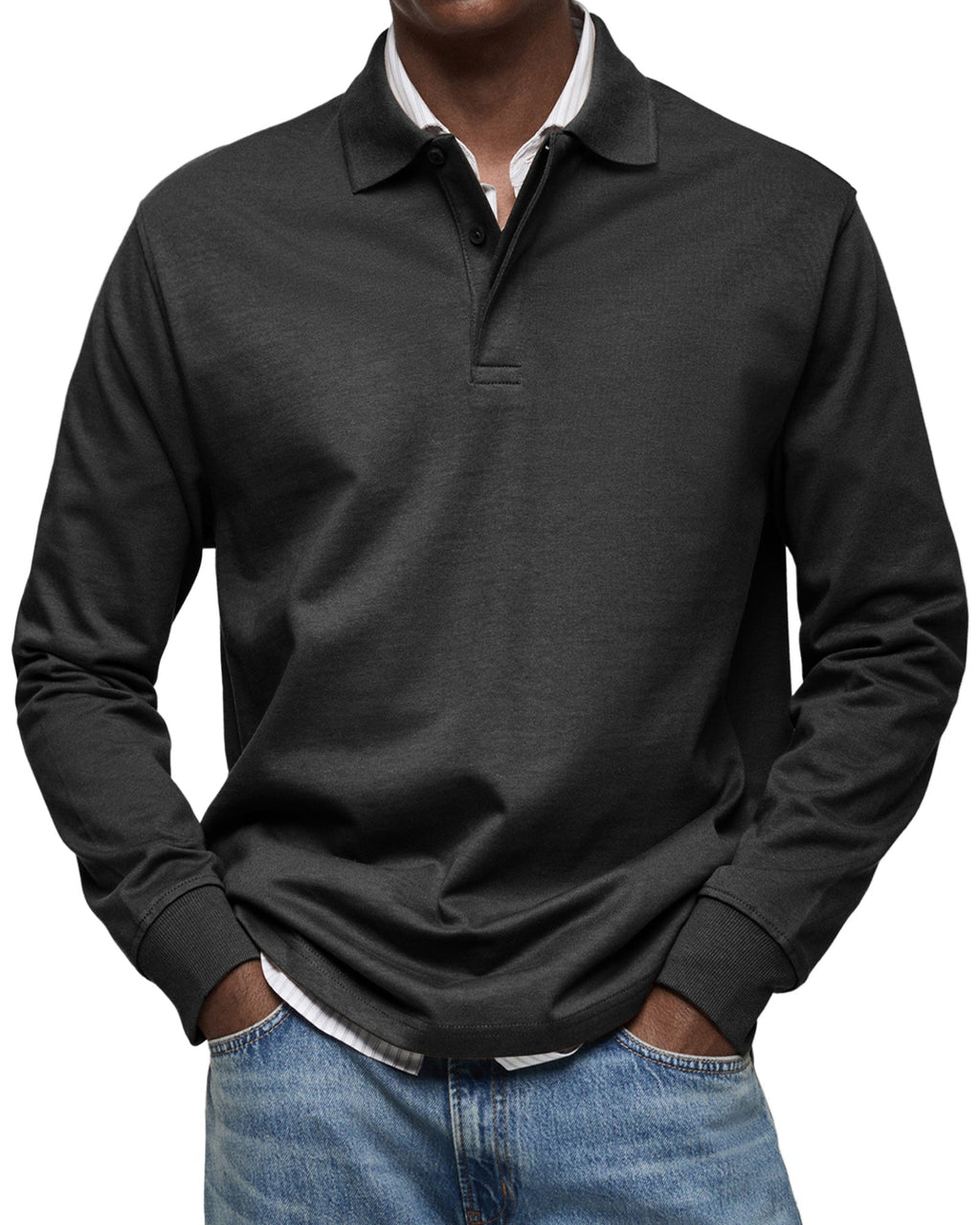 Mason | The Long-Sleeve Luxury Polo