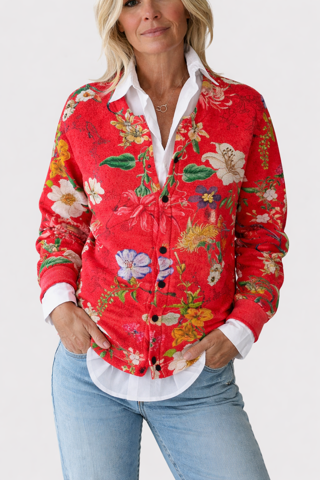 Rosalie | Floral Cardigan