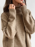 Lena | Soft Knit Turtleneck Lounge Set