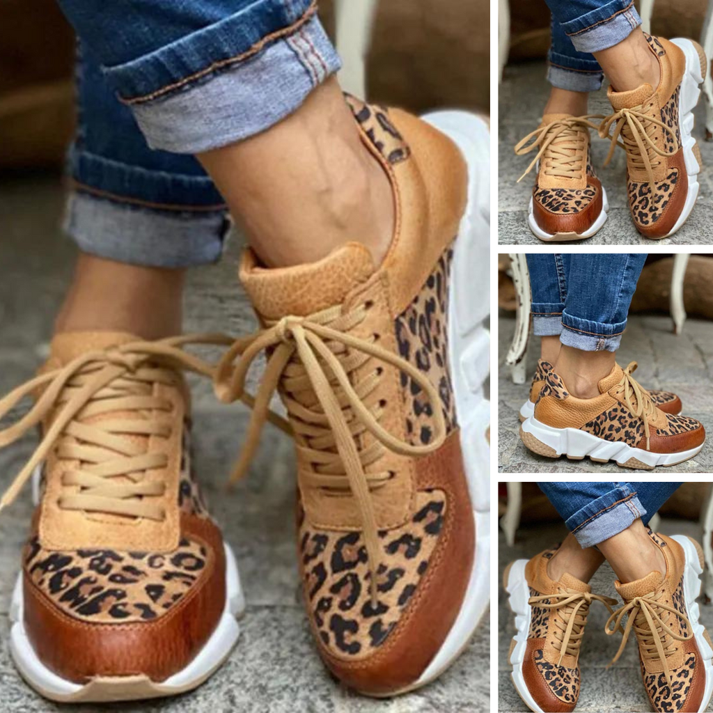 Alina | Women Running Lace Up Street Sneakers