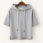 ALISON | SHORT SLEEVE HOODIE
