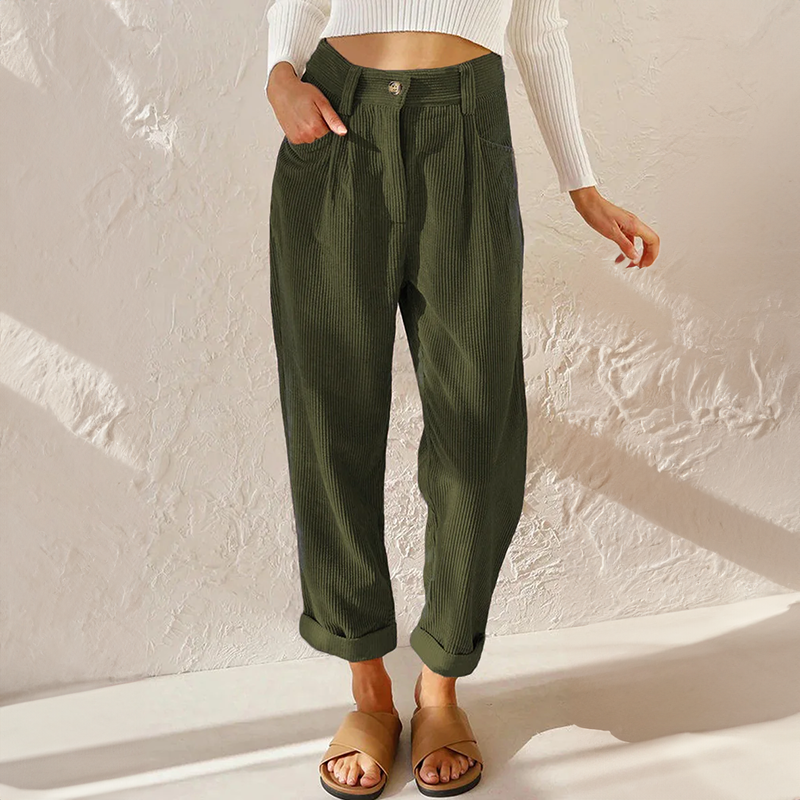 Natlen | Women’s Summer High Waist Wide Leg Pants