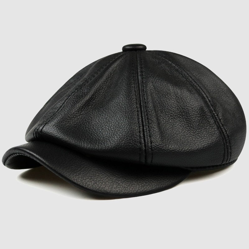 Franky Hardy | Genuine Leather Vintage Beret