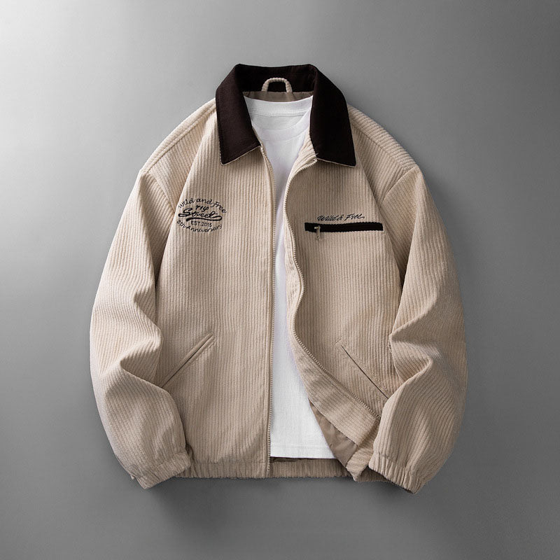 Salvador | Corduroy Zip Jacket