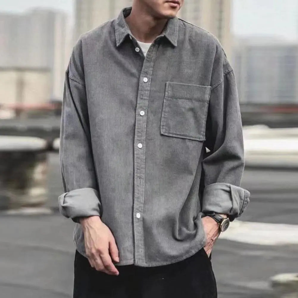 Levi | Corduroy Long-Sleeve Shirt