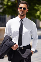 Cassian | Signature Muscle Fit Shirt – White