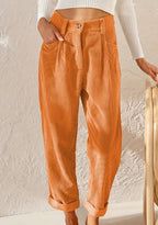 Natlen | Women’s Summer High Waist Wide Leg Pants