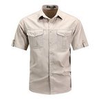 Damien | Men’s Spring Utility Pocket Shirt