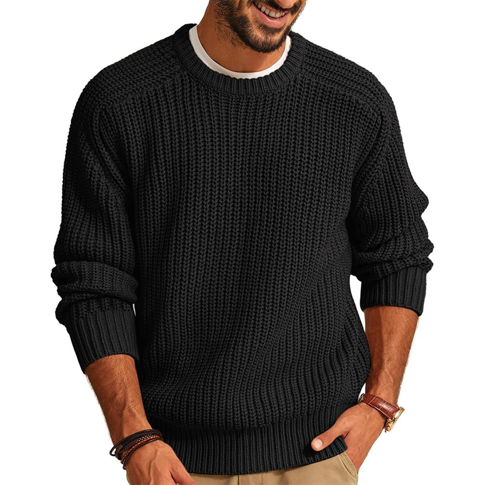 TRAVIS | Elegant knitted pullover sweater