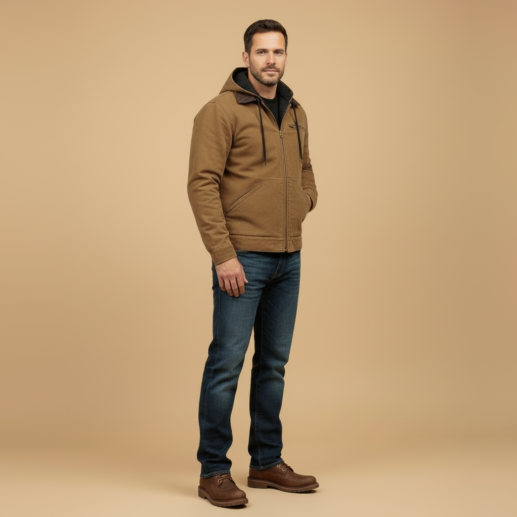 Keaton™ | Zipper Hooded Jacket for Everyday Comfort