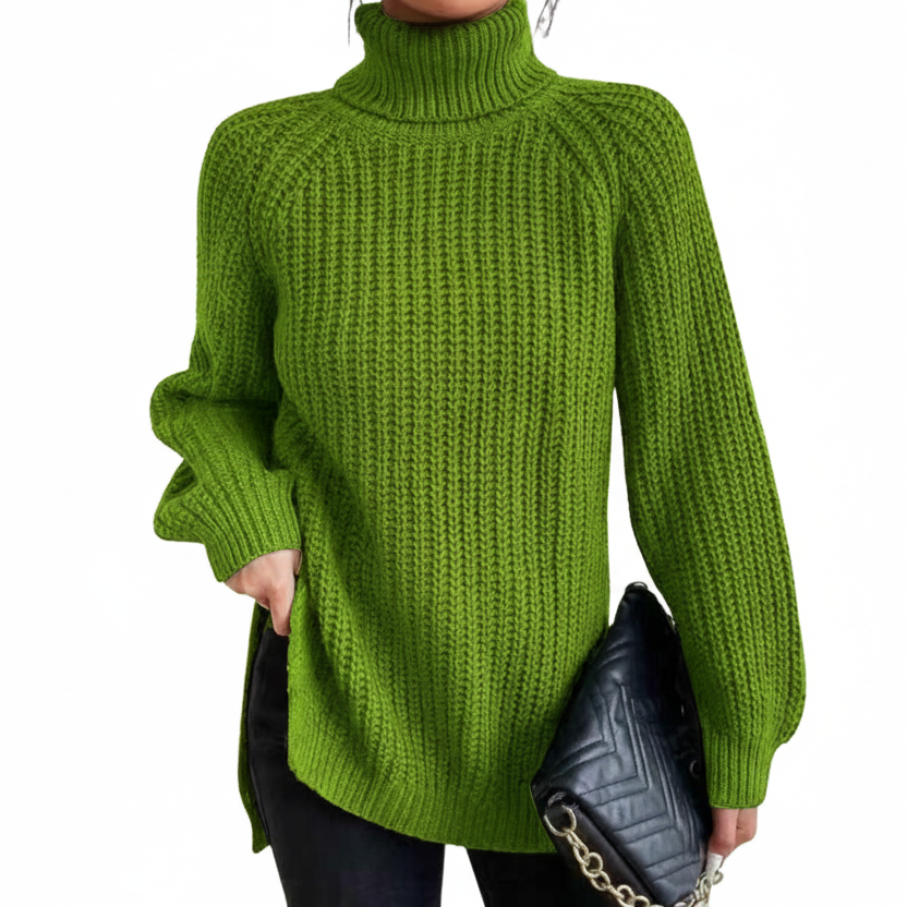 Aurine | CozySculpt Winter Turtleneck
