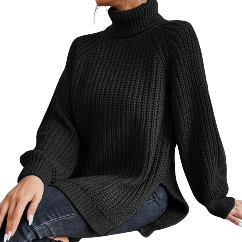 Aurine | CozySculpt Winter Turtleneck