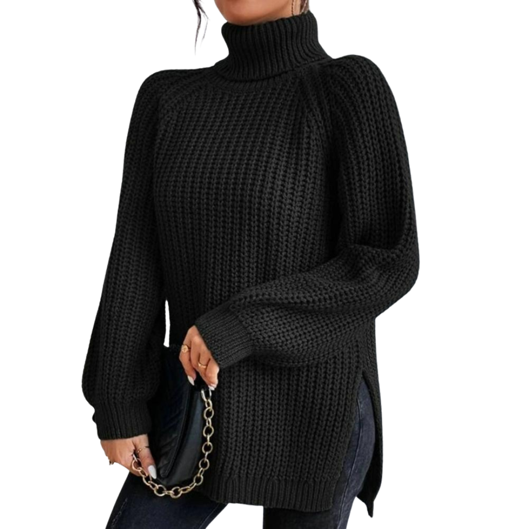 Aurine | CozySculpt Winter Turtleneck