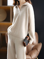 Nerissa | Polo Knit Set