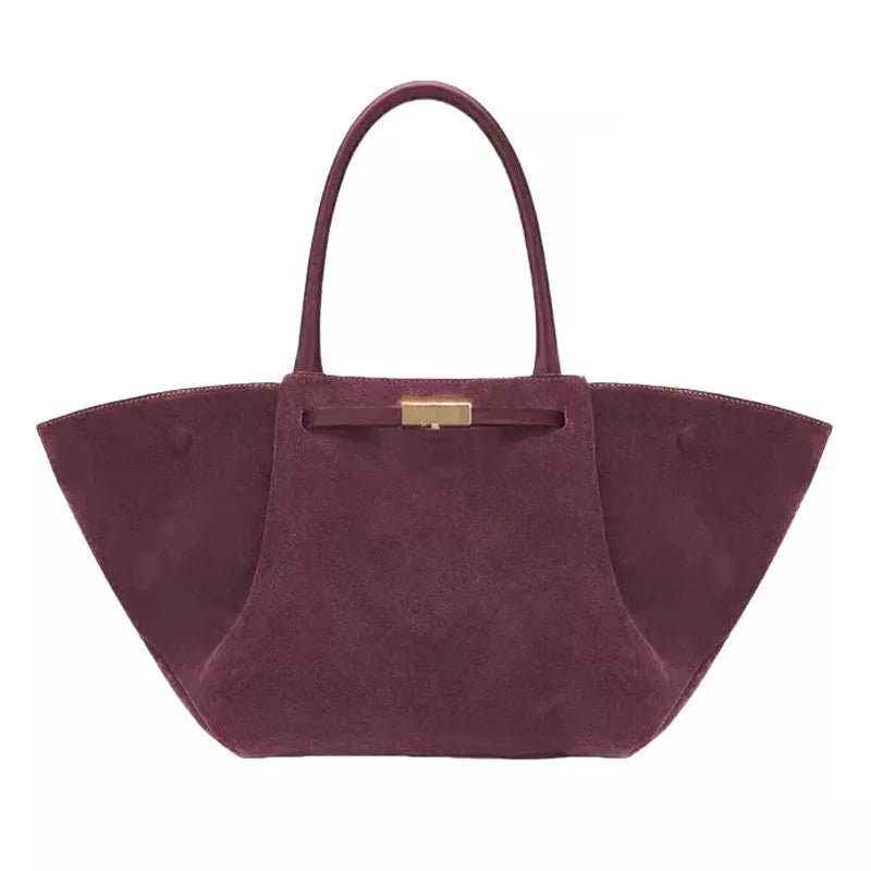 Noelle | The Classic Suede Tote