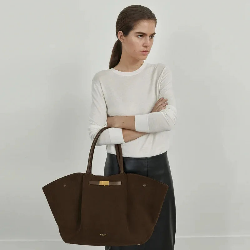 Noelle | The Classic Suede Tote
