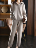 Nerissa | Polo Knit Set