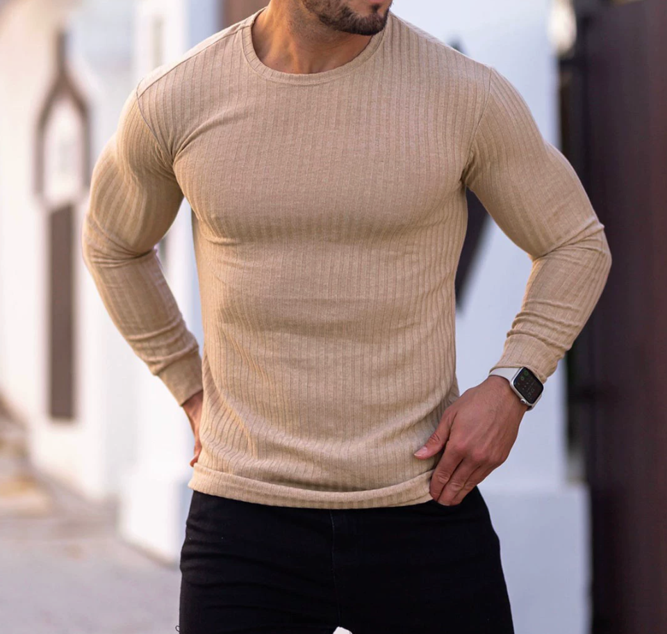 NOLAN | Rib-Knit Sweater