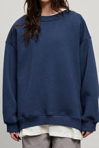 Zara | Oversize Sweatshirt with Crew Neckline