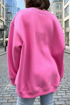 Zara | Oversize Sweatshirt with Crew Neckline