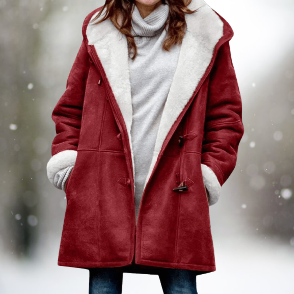 Liz | Cozy Sherpa Winter Coat.