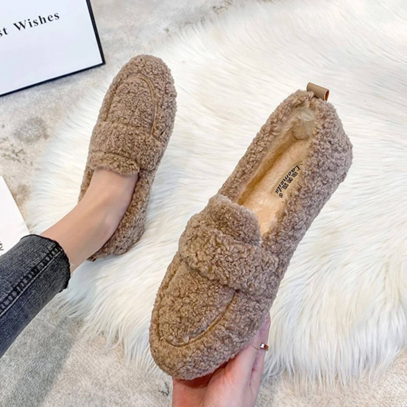 Jane | Cozy Warm Moccasins