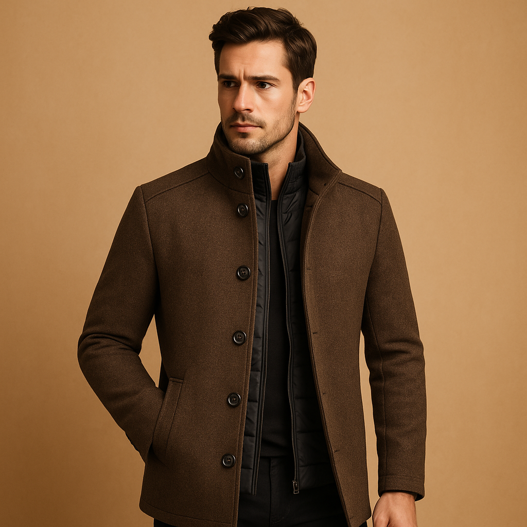 Winston | High-Collar Coat