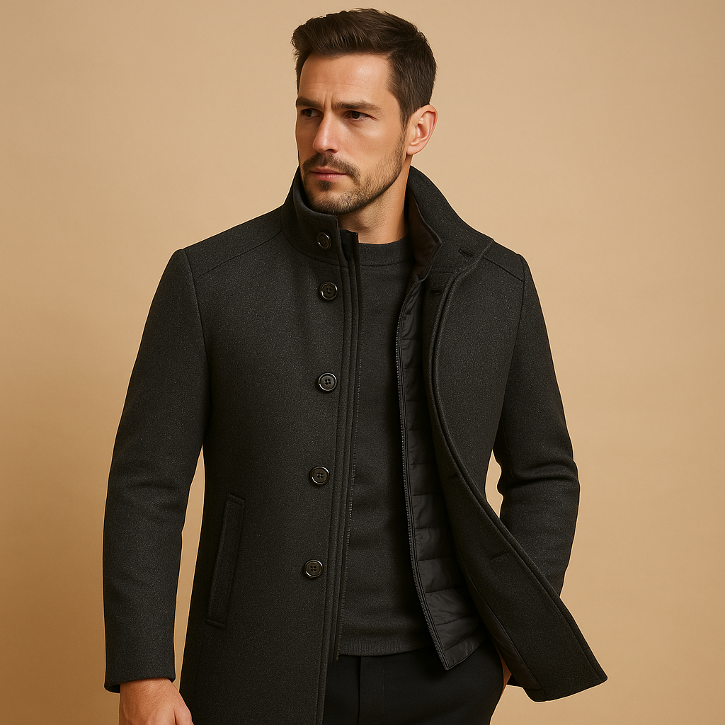 Winston | High-Collar Coat
