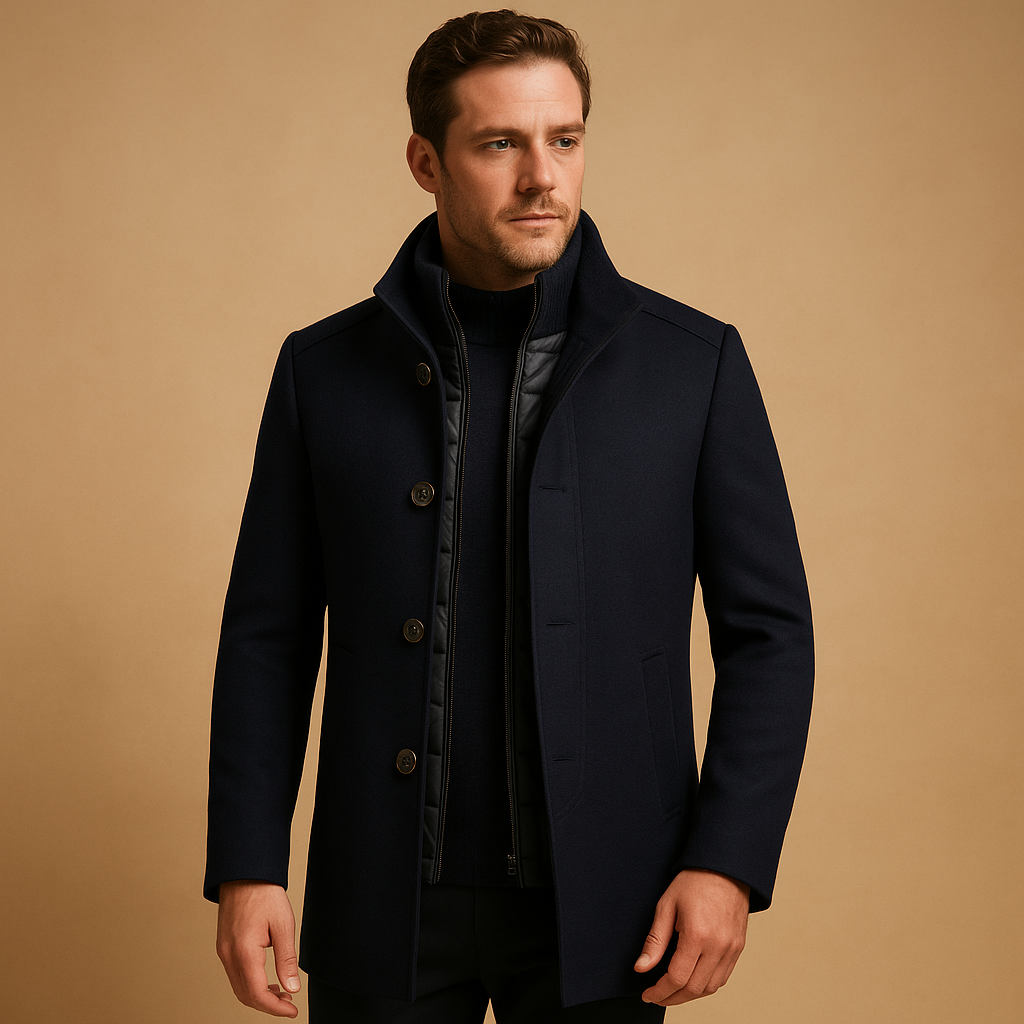 Winston | High-Collar Coat