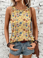 REYA | COMFORTABLE FLORAL SUMMER TOP