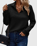 Molly | Elegant Half-Zip Sweater