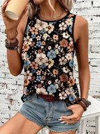 REYA | COMFORTABLE FLORAL SUMMER TOP