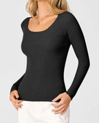 Emmy | Slim Fit V-Neck T-Shirt