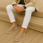 Modern Suede Loafers