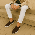 Modern Suede Loafers